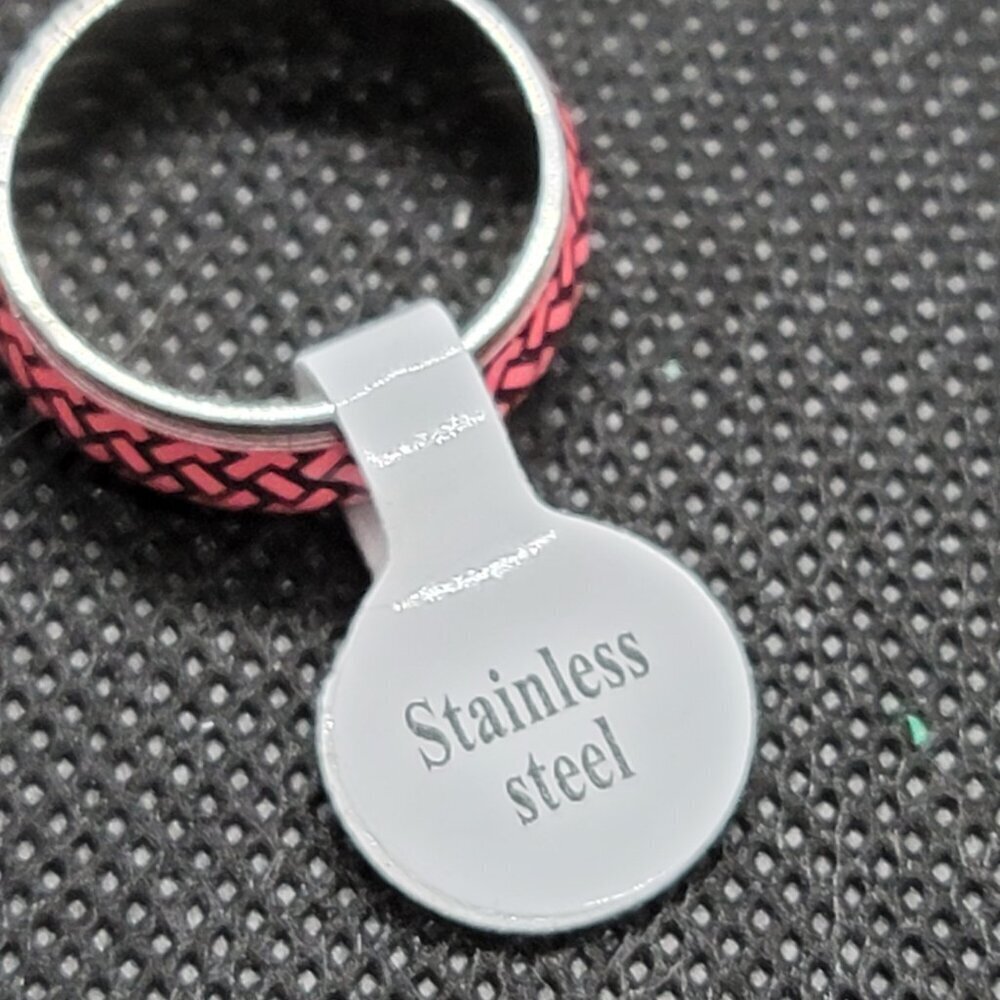 R70. Stainless Steel Ring. - Picture 2 of 3